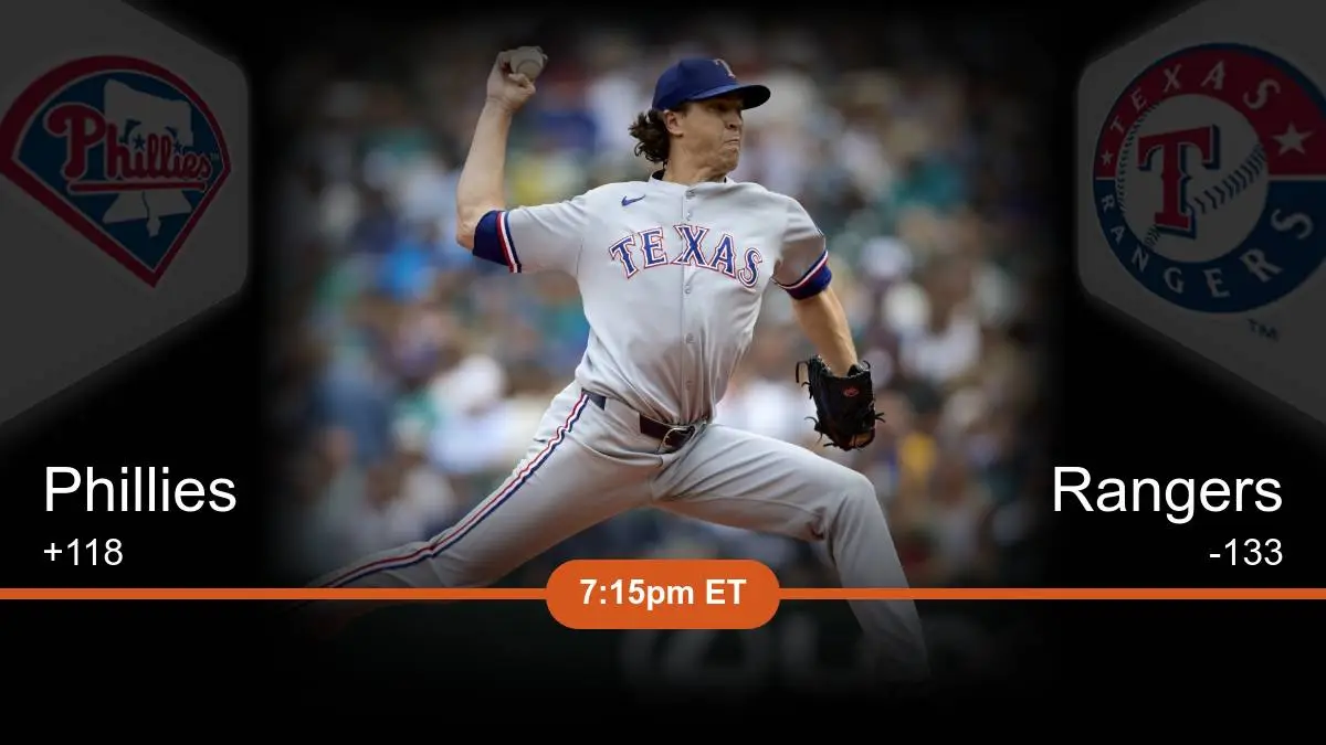 Philadelphia Phillies vs Texas Rangers Prediction Philadelphia Phillies vs Texas Rangers Prediction