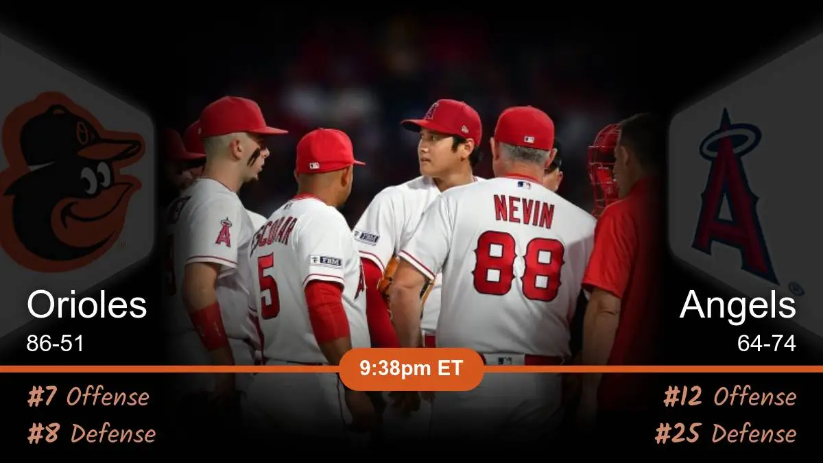 Orioles vs. Angels Prediction: Expert Picks, Odds, Stats & Best Bets -  Wednesday, September 6, 2023 - Bleacher Nation