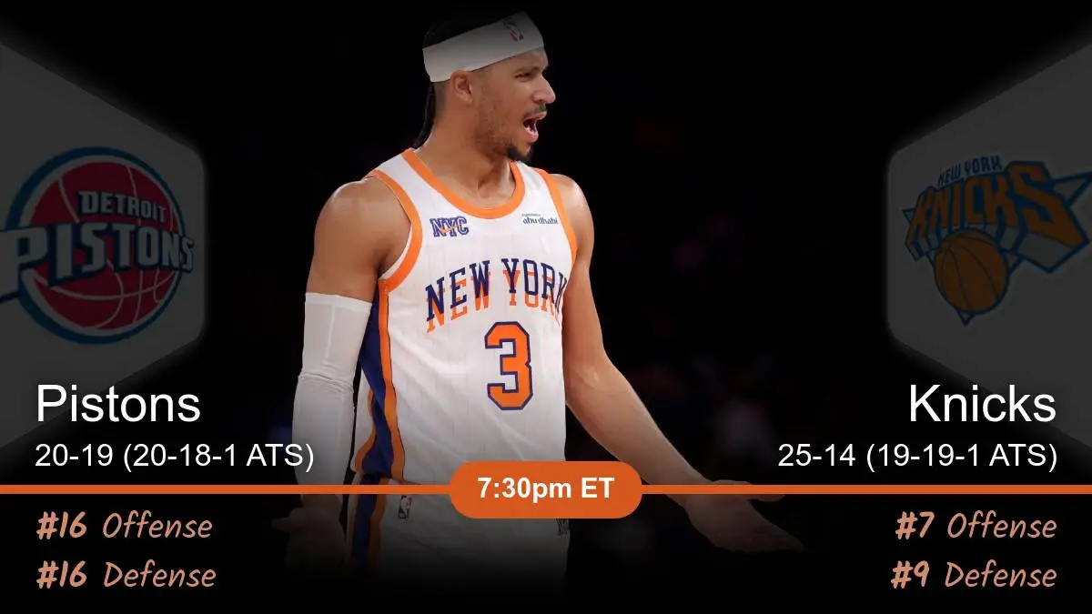 Detroit Pistons vs New York Knicks Prediction