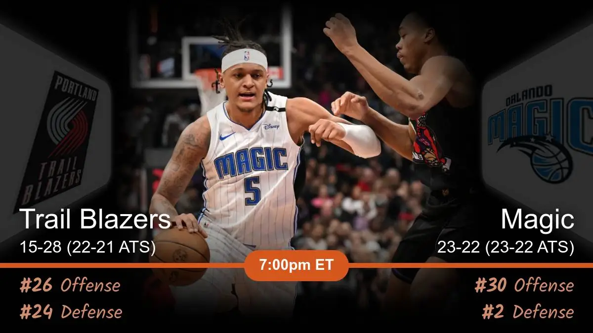 Portland Trail Blazers vs Orlando Magic Prediction