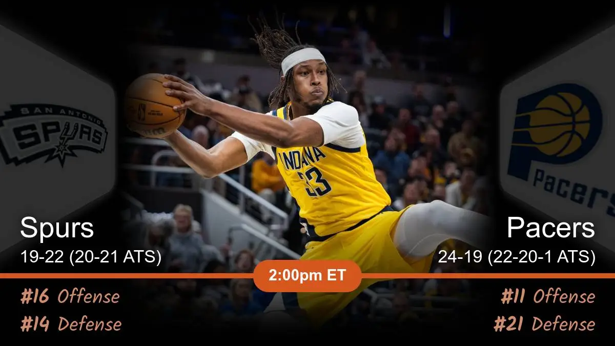 San Antonio Spurs vs Indiana Pacers Prediction