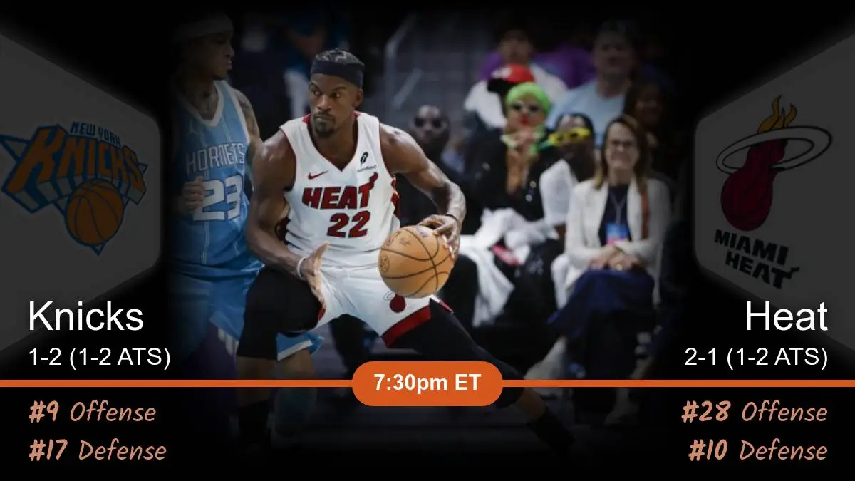 New York Knicks vs Miami Heat Prediction