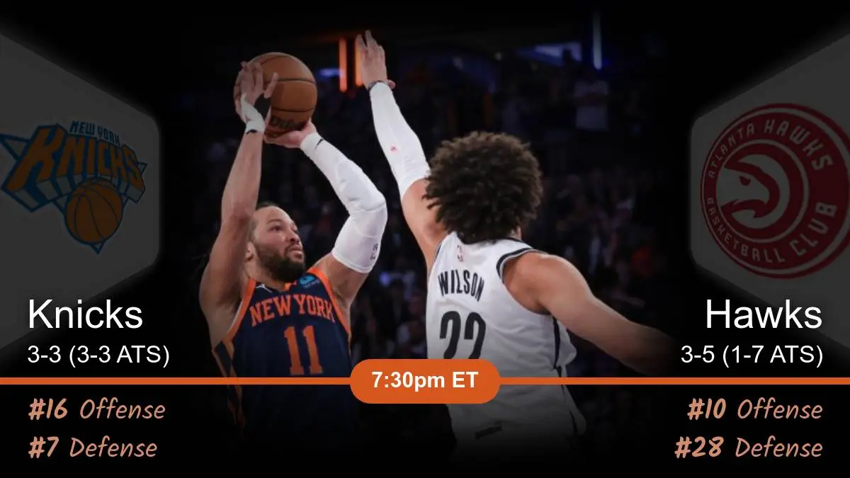 New York Knicks vs Atlanta Hawks Prediction