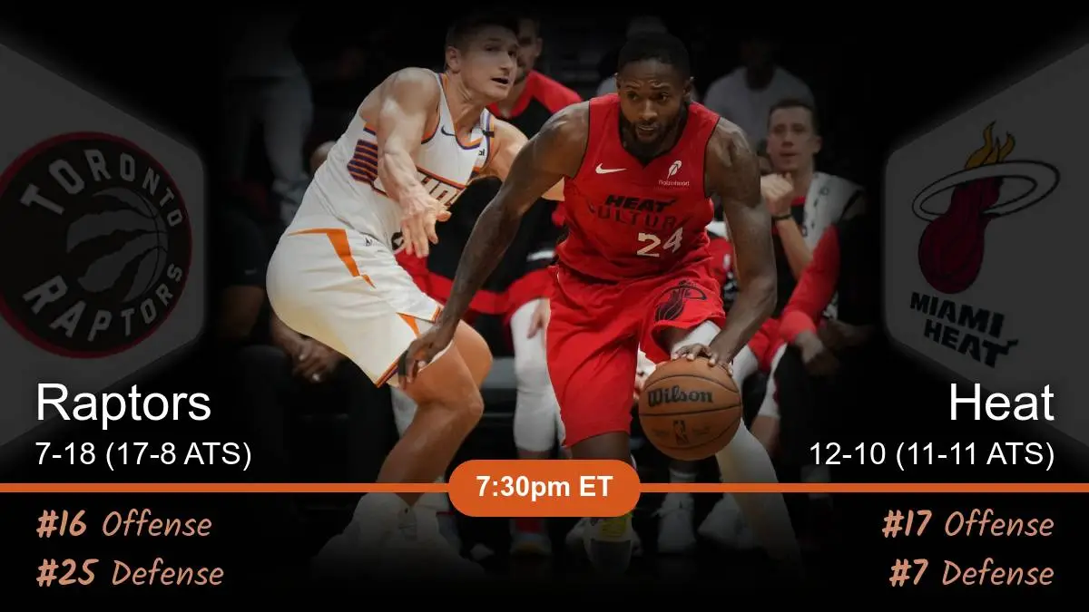 Toronto Raptors vs Miami Heat Prediction