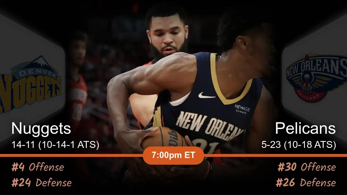 Denver Nuggets vs New Orleans Pelicans Prediction