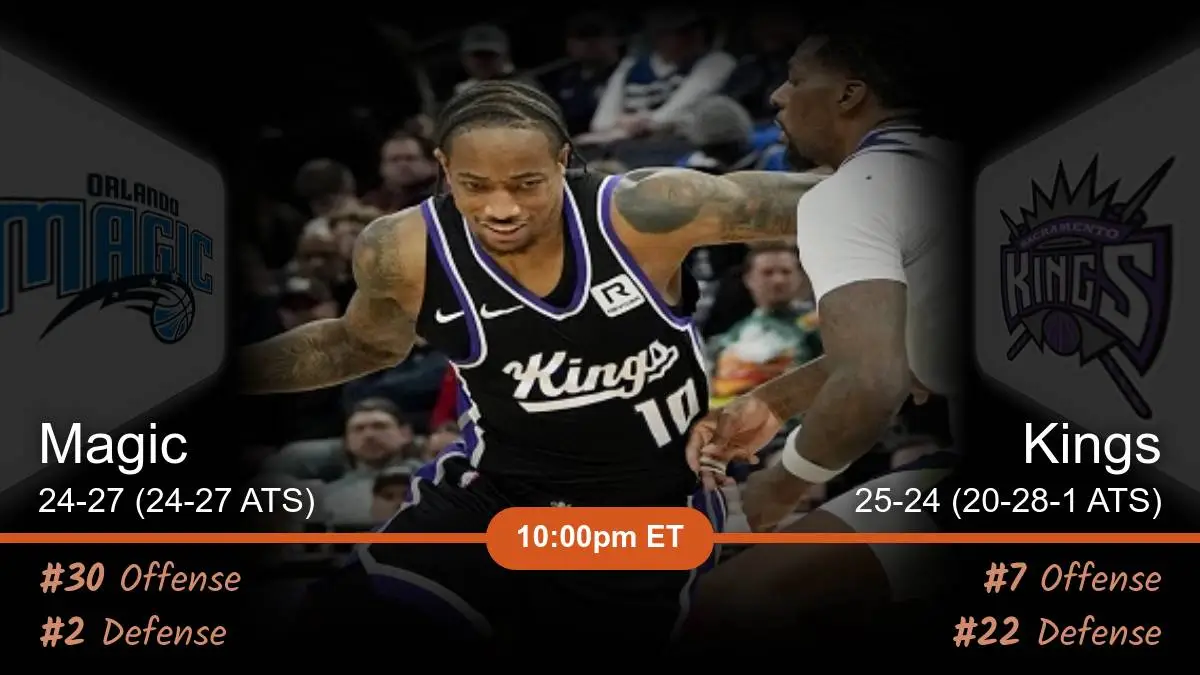 Orlando Magic vs Sacramento Kings Prediction