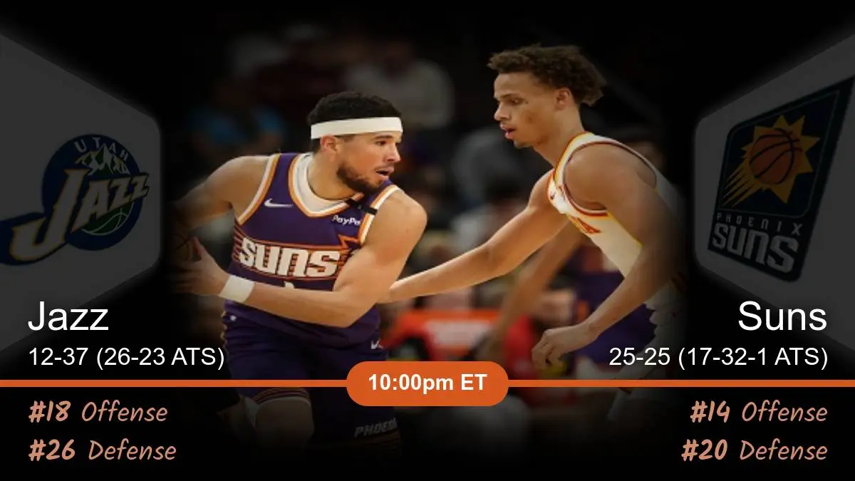 Utah Jazz vs Phoenix Suns Prediction