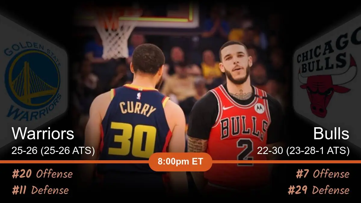 Golden State Warriors vs Chicago Bulls Prediction