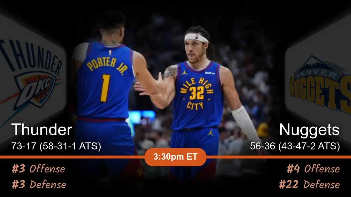 Oklahoma City Thunder vs Denver Nuggets Prediction Oklahoma City Thunder vs Denver Nuggets Prediction