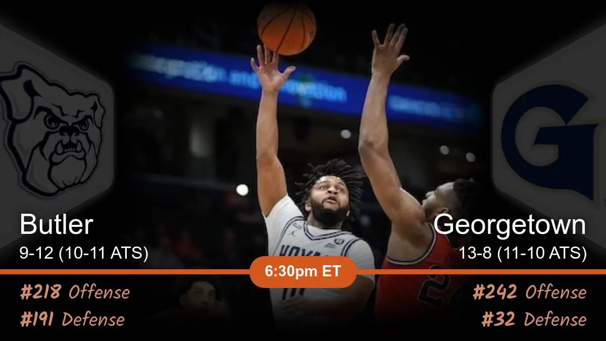 Butler Bulldogs vs Georgetown Hoyas Prediction