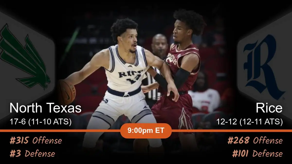 North Texas Eagles vs Rice Owls Prediction