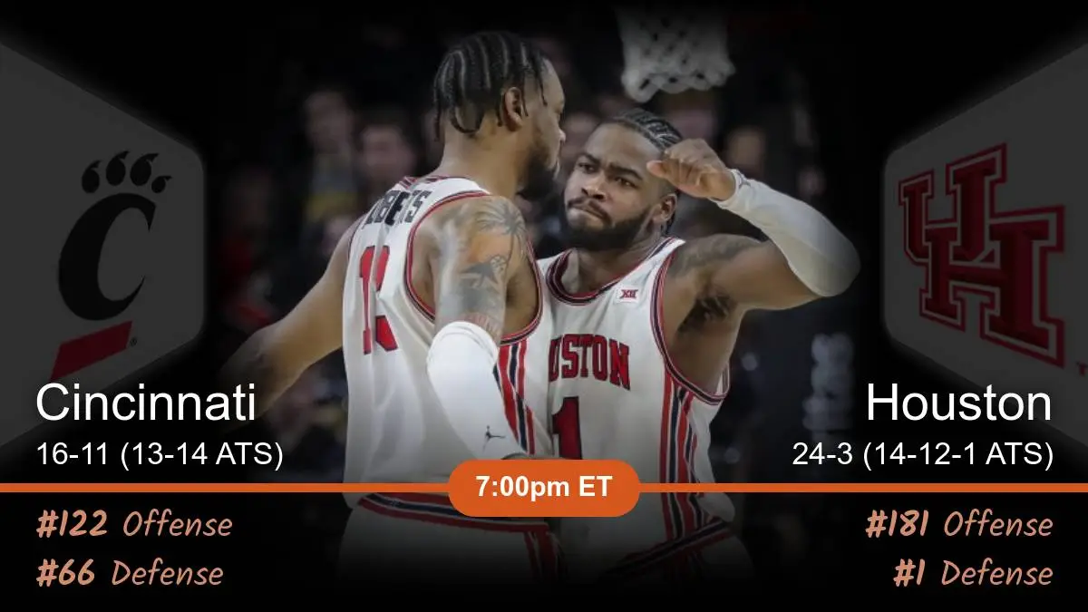 Bearcats vs Cougars Predictions 2/27/2024