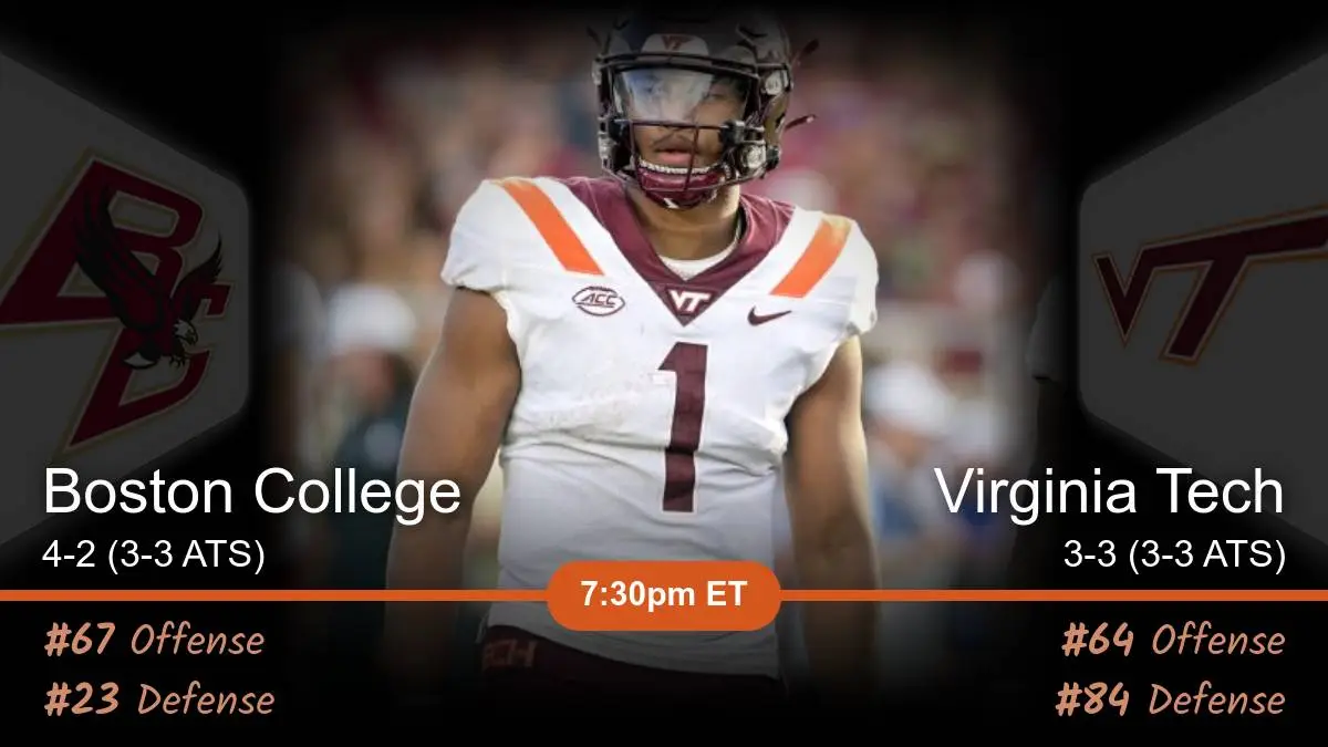 Boston College Eagles vs Virginia Tech Hokies Prediction