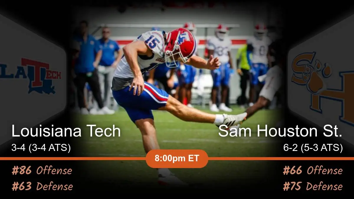 Louisiana Tech Bulldogs vs Sam Houston St. Bearkats Prediction