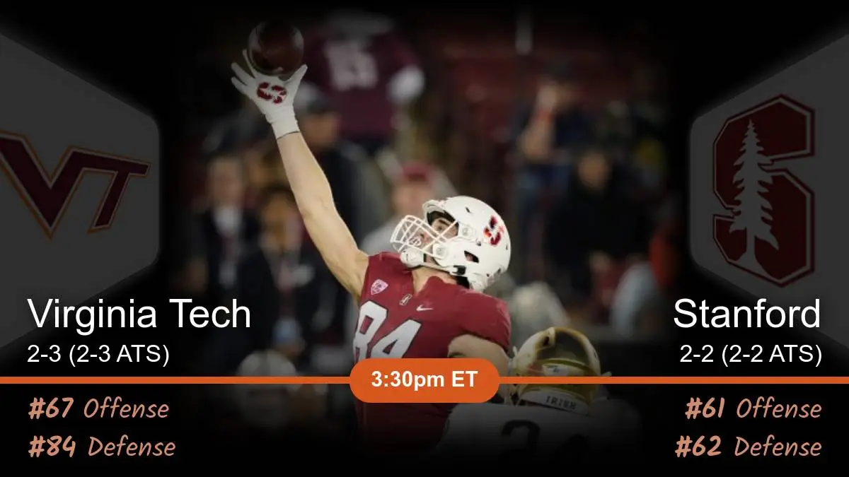 Virginia Tech Hokies vs Stanford Cardinal Prediction