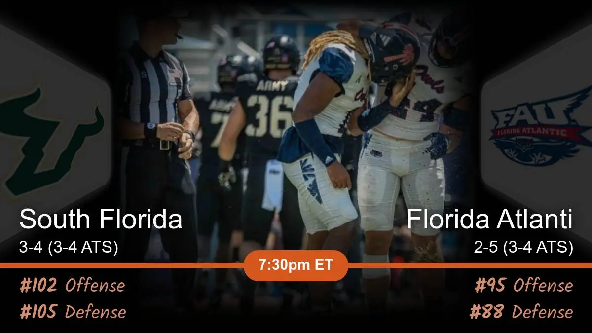 South Florida Bulls vs Florida Atlantic Owls Prediction