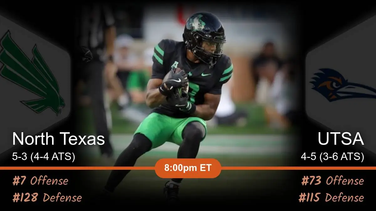 North Texas Eagles vs UTSA Roadrunners Prediction