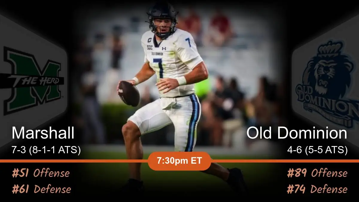 Marshall Thundering Herd vs Old Dominion Monarchs Prediction