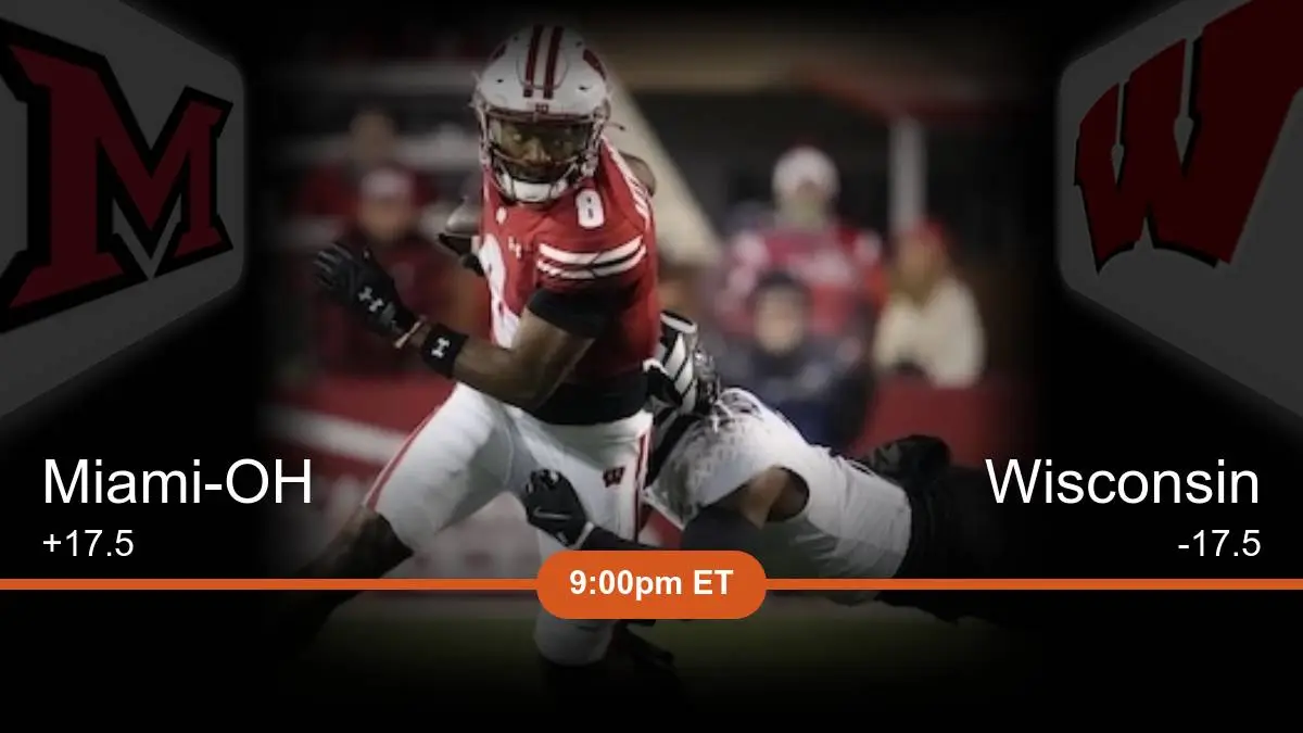 Miami-OH RedHawks vs Wisconsin Badgers Prediction Miami-OH RedHawks vs Wisconsin Badgers Prediction