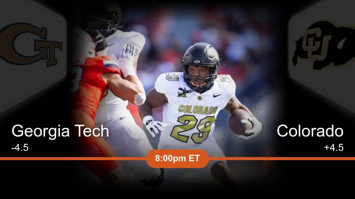 Georgia Tech Yellow Jackets vs Colorado Buffaloes Prediction Georgia Tech Yellow Jackets vs Colorado Buffaloes Prediction