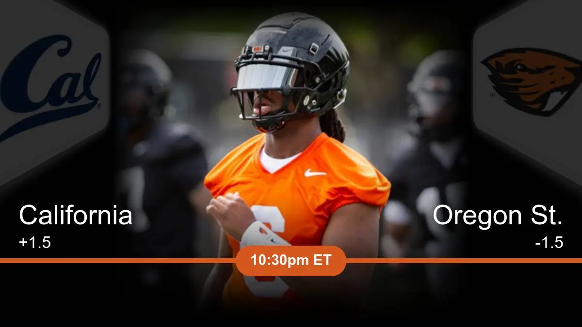California Golden Bears vs Oregon St. Beavers Prediction California Golden Bears vs Oregon St. Beavers Prediction