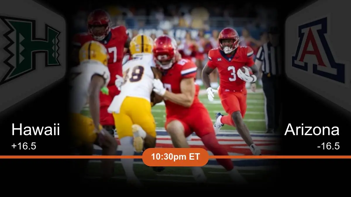 Hawaii Rainbows vs Arizona Wildcats Prediction Hawaii Rainbows vs Arizona Wildcats Prediction
