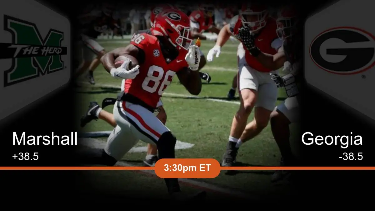 Marshall Thundering Herd vs Georgia Bulldogs Prediction Marshall Thundering Herd vs Georgia Bulldogs Prediction