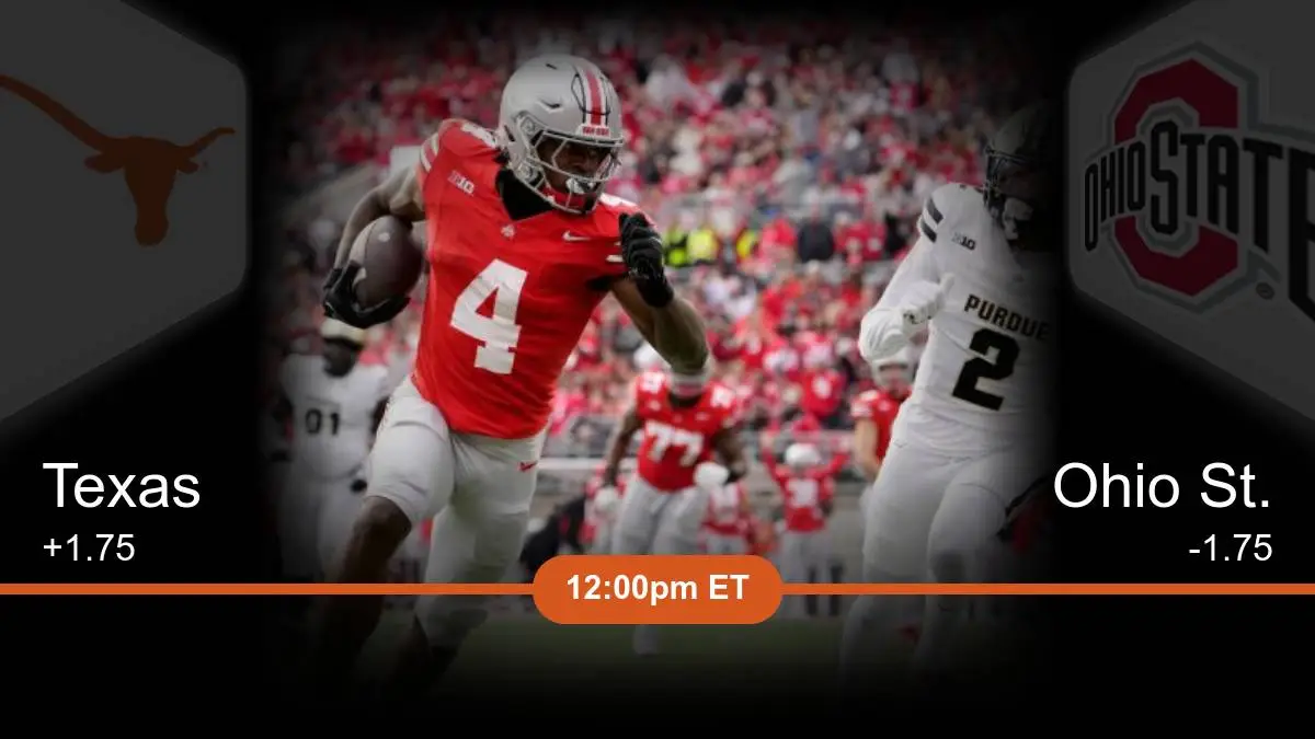 Texas Longhorns vs Ohio St. Buckeyes Prediction Texas Longhorns vs Ohio St. Buckeyes Prediction
