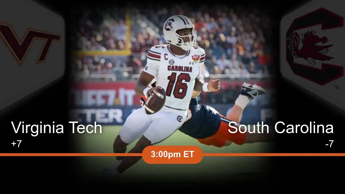Virginia Tech Hokies vs South Carolina Gamecocks Prediction Virginia Tech Hokies vs South Carolina Gamecocks Prediction