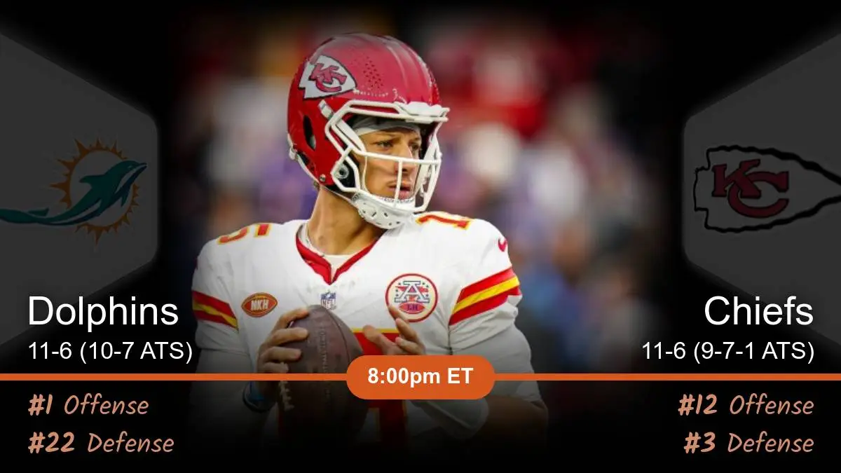 Dolphins vs Chiefs Predictions 1/13/2024