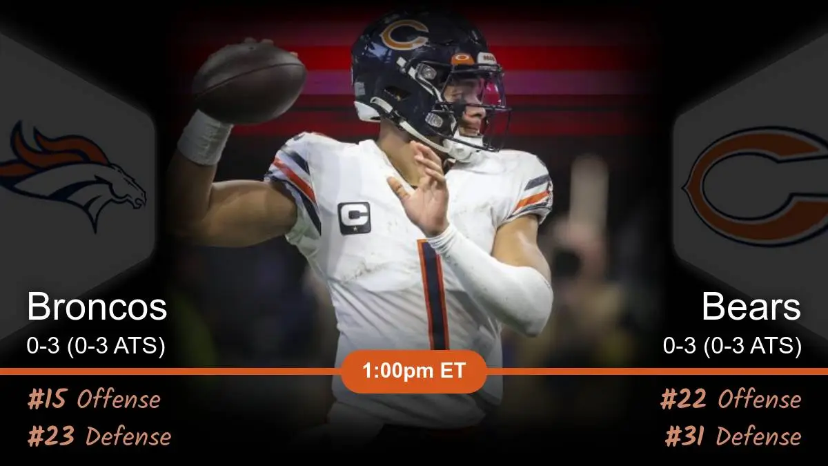 Broncos vs. Bears Prediction, Picks, Odds Today: Which 0-3 Team