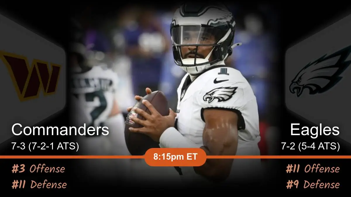 Washington Commanders vs Philadelphia Eagles Prediction