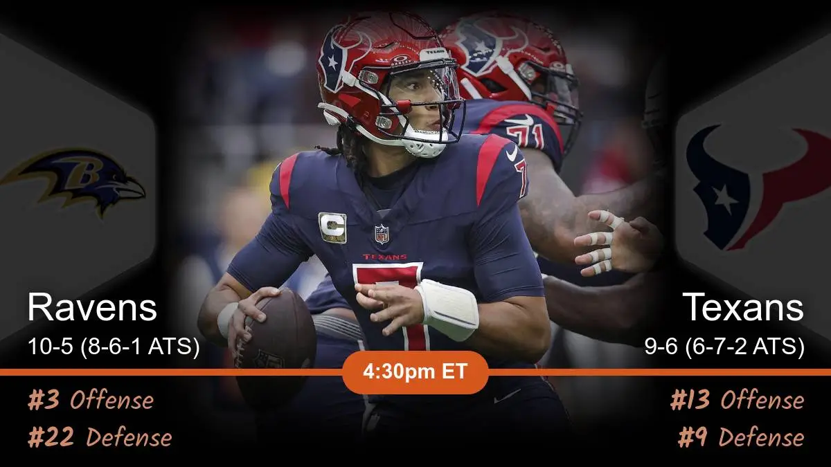 Baltimore Ravens vs Houston Texans Prediction