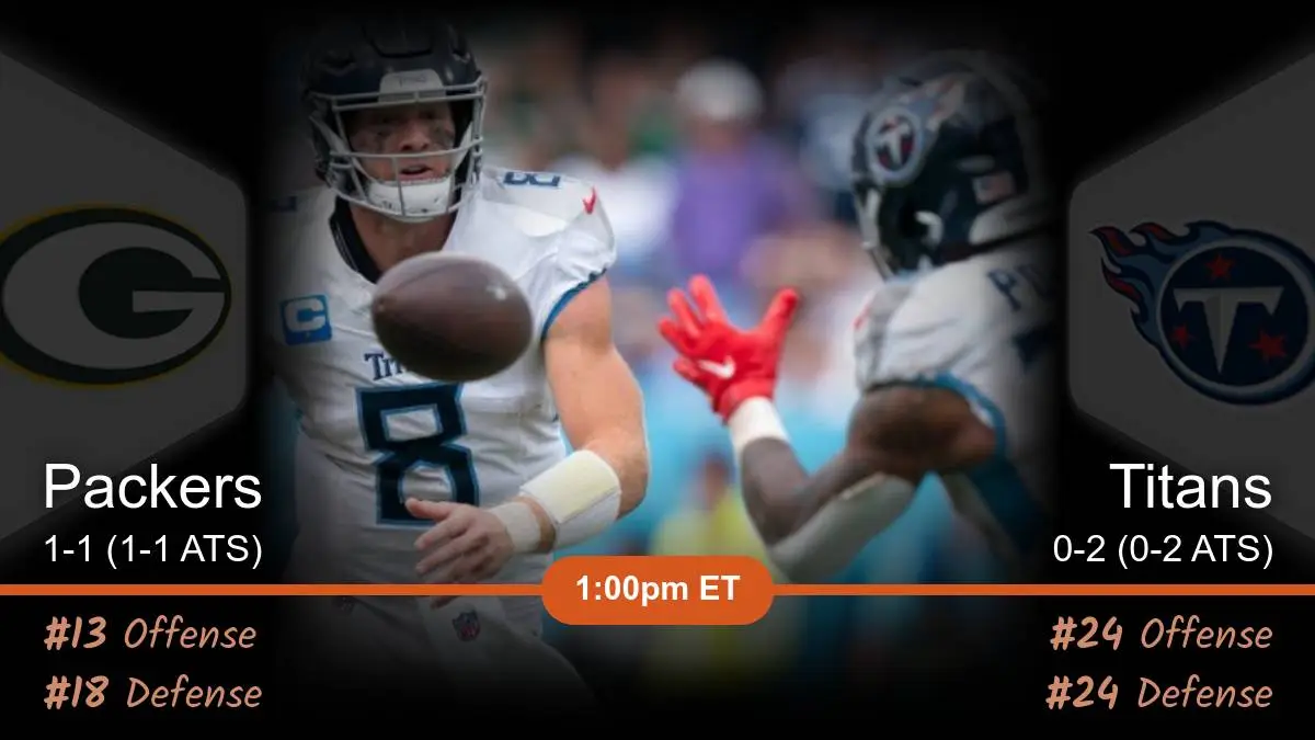 Green Bay Packers vs Tennessee Titans Prediction