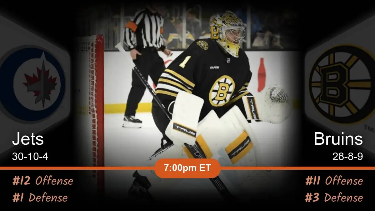 Jets vs Bruins Predictions 1/22/2024