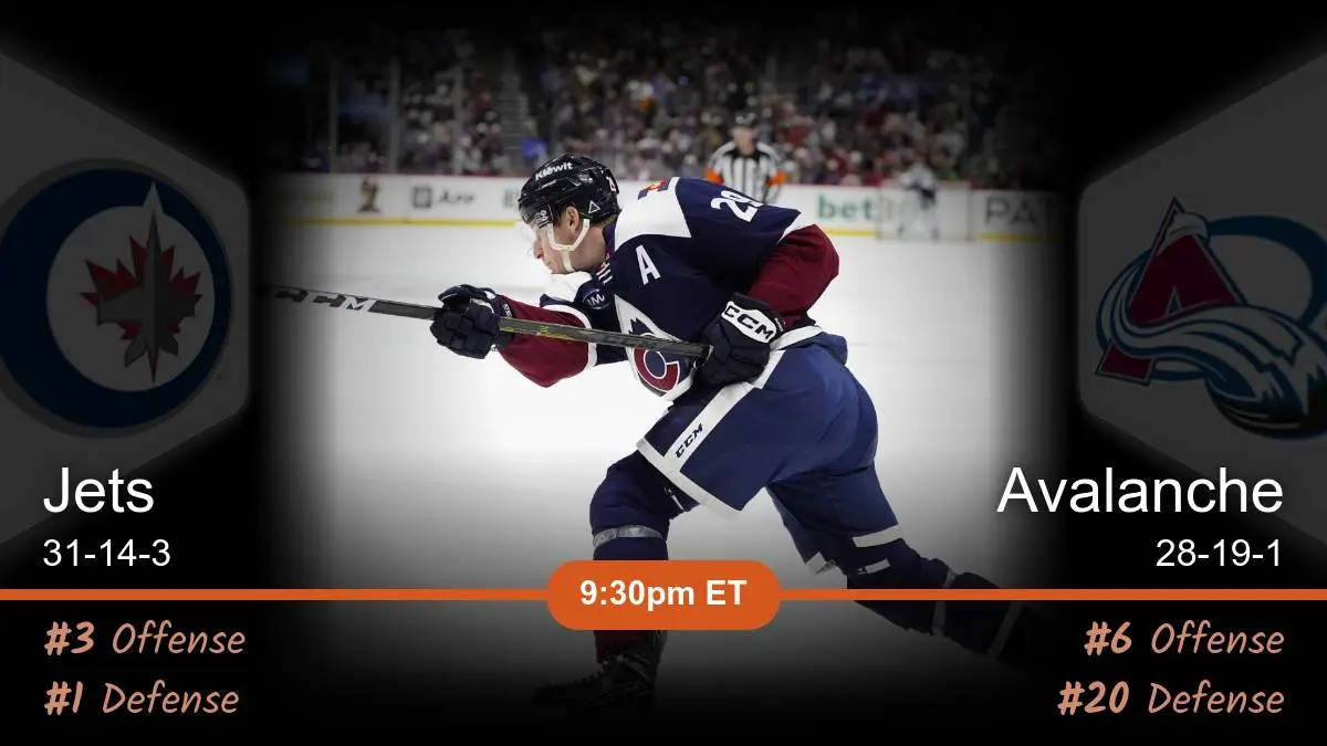 Winnipeg Jets vs Colorado Avalanche Prediction