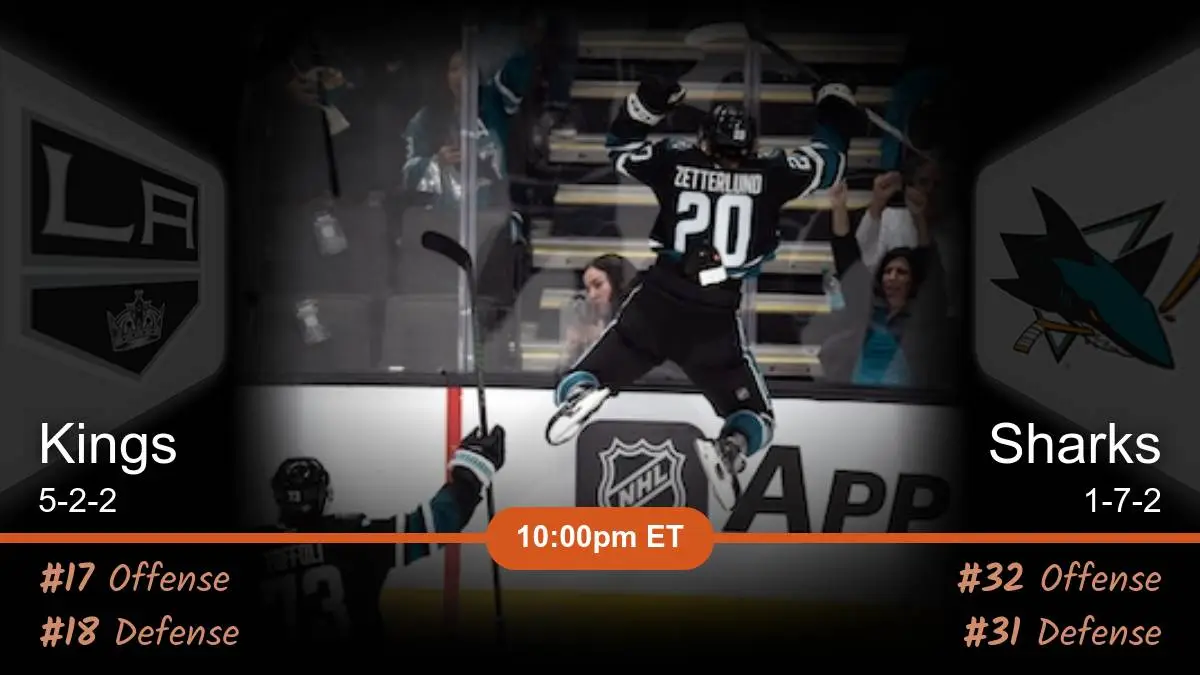 Los Angeles Kings vs San Jose Sharks Prediction