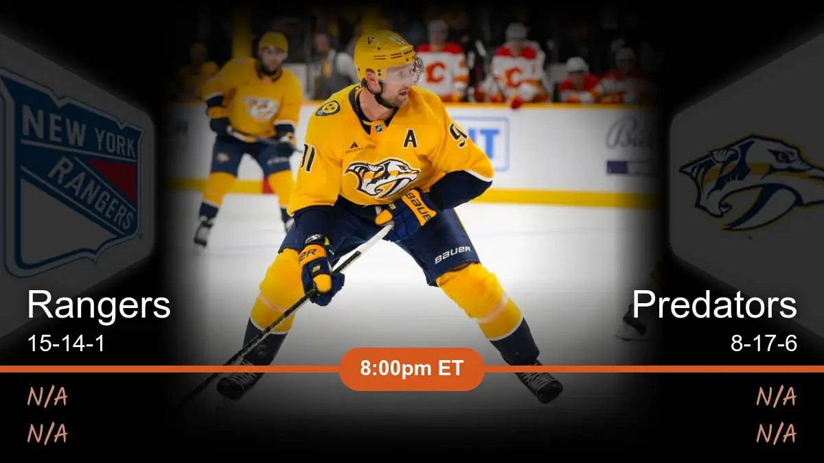 New York Rangers vs Nashville Predators Prediction