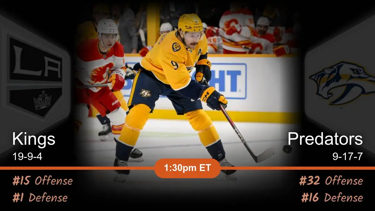 Los Angeles Kings vs Nashville Predators Prediction