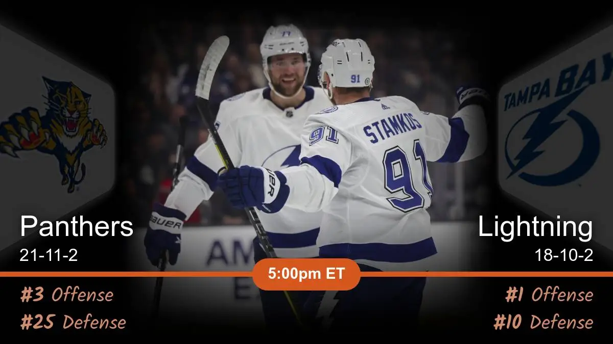 Florida Panthers vs Tampa Bay Lightning Prediction