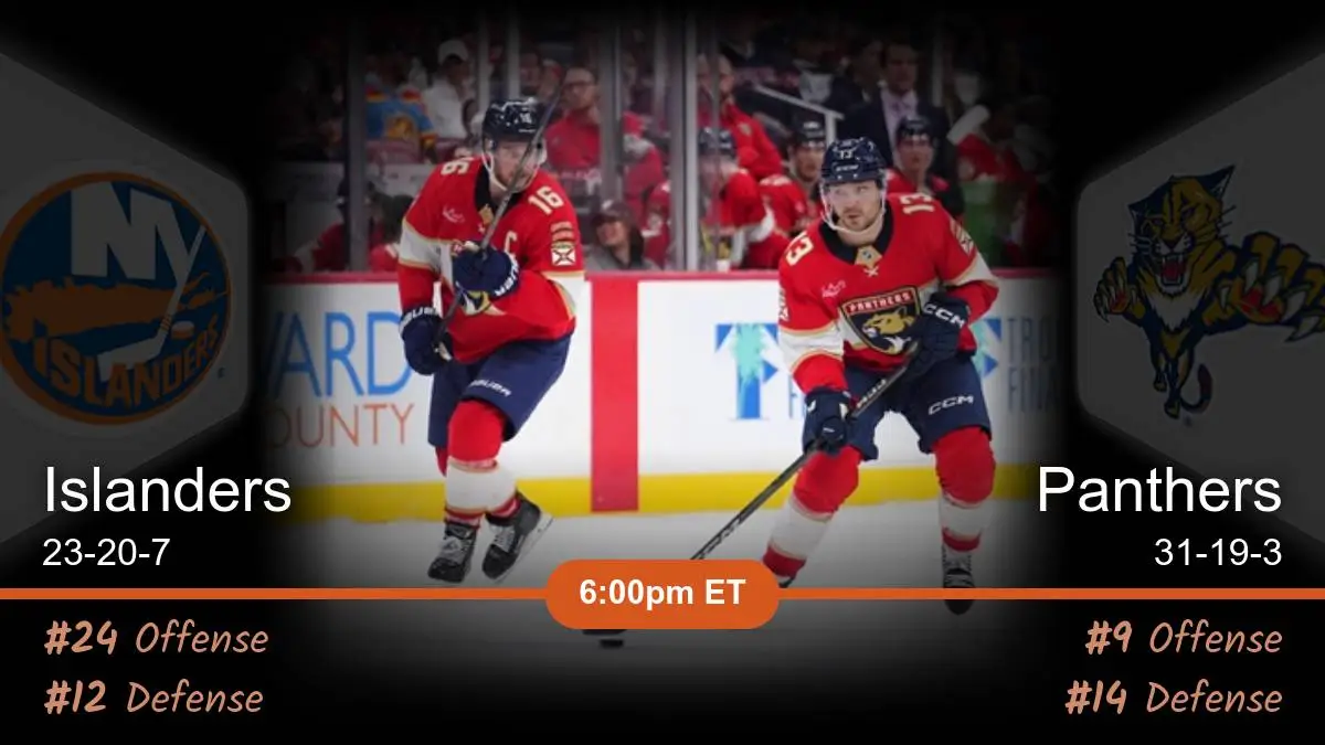 New York Islanders vs Florida Panthers Prediction