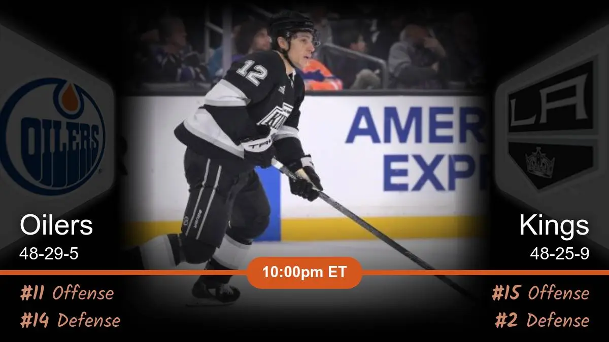 Edmonton Oilers vs Los Angeles Kings Prediction