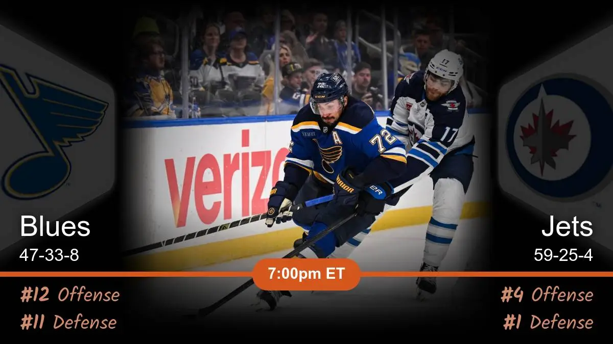 St. Louis Blues vs Winnipeg Jets Prediction St. Louis Blues vs Winnipeg Jets Prediction