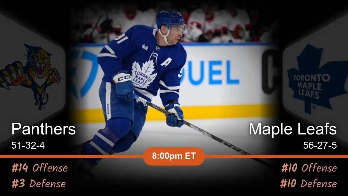Florida Panthers vs Toronto Maple Leafs Prediction Florida Panthers vs Toronto Maple Leafs Prediction