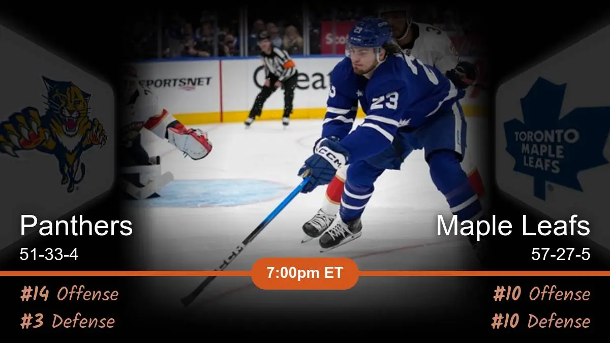 Florida Panthers vs Toronto Maple Leafs Prediction Florida Panthers vs Toronto Maple Leafs Prediction