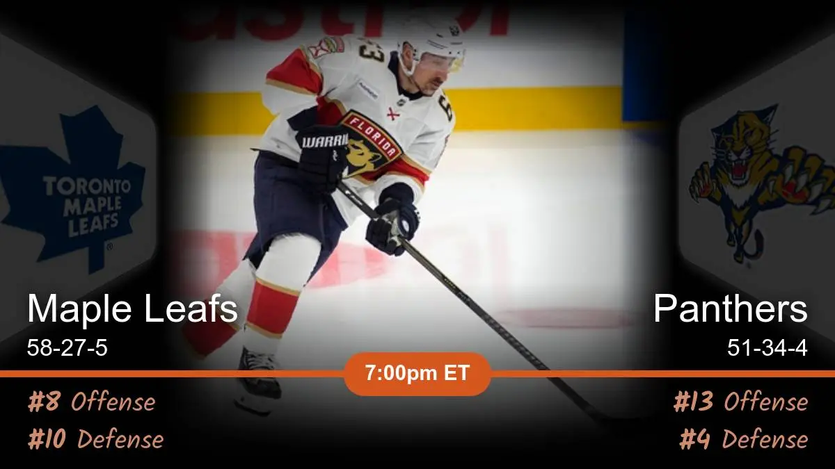 Toronto Maple Leafs vs Florida Panthers Prediction Toronto Maple Leafs vs Florida Panthers Prediction